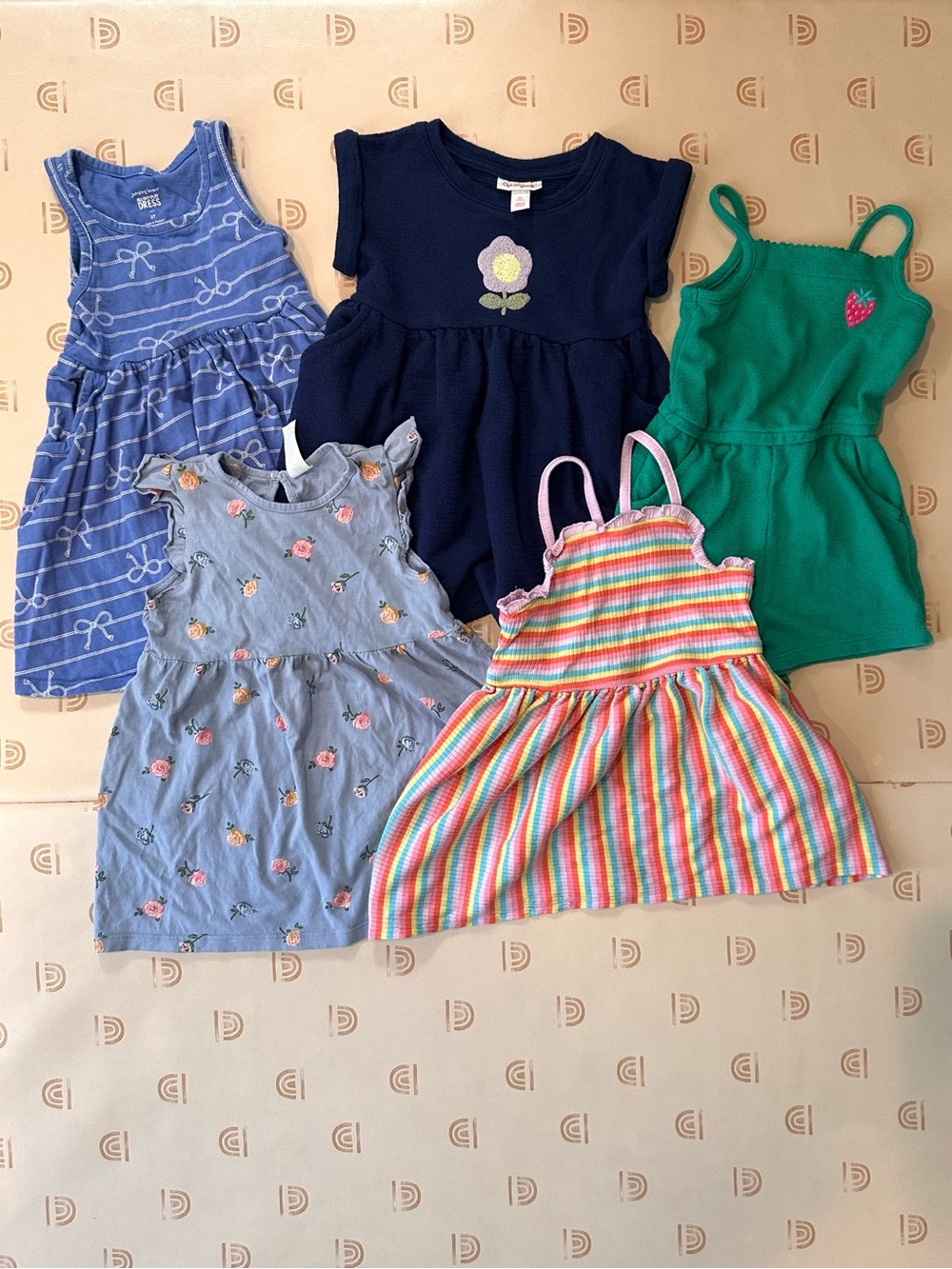NWOT Toddler Dress + Romper Bundle / Lot - 2T - Cat&Jack, H&M
